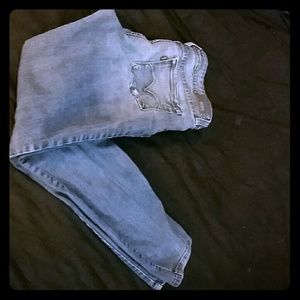Levi's demi curve jeans
